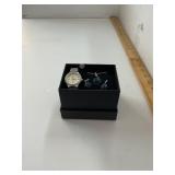 Gold Coast Earrings, Necklace, and Watch Set
