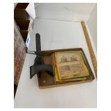 Antique Stereoscope and Stereoviewer Cards