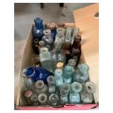 Small Antique Medicinal Bottles Lot