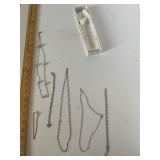 .925 Sterling Italian Necklace Chains