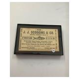 JJ Scoggins Fresh Fish Canning Label