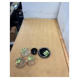 Flower Frogs and Black Amethyst Frogs Lot