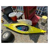 Yellow Kayak with Life Jackets