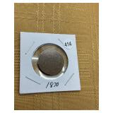 1870 2 Cent Coin