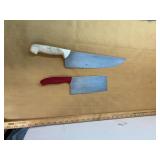 Victorinox and Tramotina Large Knives