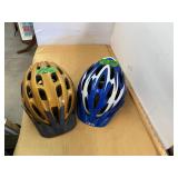 2 Bicycle Helmets