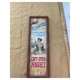Bar Wall Sign