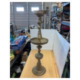 Tall Brass Candle Stick Lot
