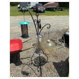 Bird Feeders on Rack