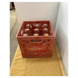 Crate of Brown Brothers Alto Crest Dairy Bottles