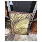 Signed Oil on Canvas Painting