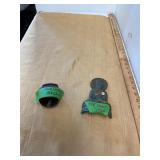 Antique Budha Door Stop and Frog Mouth Cow Bell