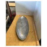 Large Pewter Serving Dish