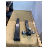 Trailer Hitch Extender and Balls