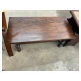 Antique Mission Oak Coffee Table