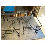 4 Iron Chafing Dishes