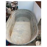 Large Galvanized Bucket