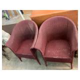 Pair of Wicker Chairs