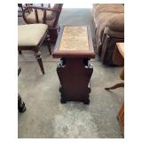 Vintage Table with Tiles