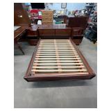 Kilbek Mabelfabrik Denmark MCM Bed with End Tables