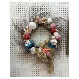 Nautical Sea Shell Wreath