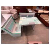 Table with 2 Benches