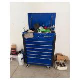 Rolling Snap On Tool Box Load with Tools
