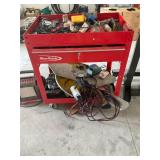 Blue Point Rolling Tool Caddy and Contents