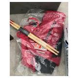 Snap On Drumsticks and Apron