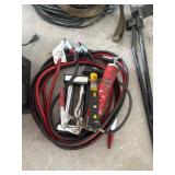 Grease Gun, Jumper Cables Lot