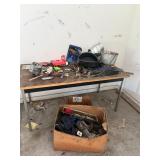 Garage Parts and Work Table