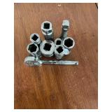 8 Snap On Sockets and Wrench