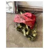 Tow Strap and Chain Lot