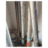 4 Metal Tubing Pieces