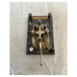 WW2 Antique Morse Code Telegraph J-38