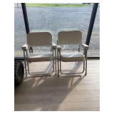 Pair of West Marine Captains Chairs