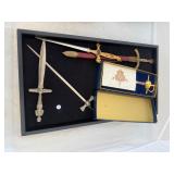 Collection of Vintage Sword Letter Openers