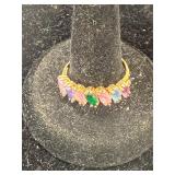 10K Gold Gemstone Ring