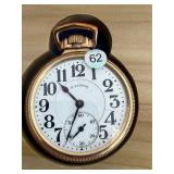 A Lincoln Illinois 21 Jewel 10K GF Pocket Watch