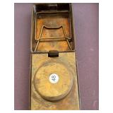 Antique Austria Brass Field Burner Camping Lantern