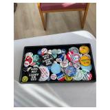 Collection of Vintage Political Buttons