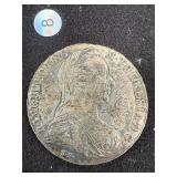 1780 MARIA THERESA AUSTRIA SILVER THALER