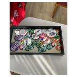 Collection of Vintage Political Buttons