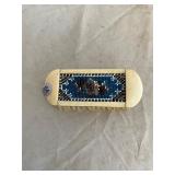 Antique Bone and Bead Work Comb