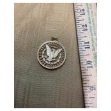 Eagle Coin Pendant