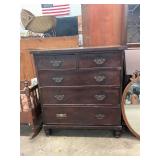 2 Over 3 Antique Dresser