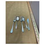 5 Piece Sterling Flatware Lot