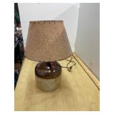 Pottery Jug Lamp