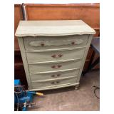 5 Drawer French Provincial Style Dresser