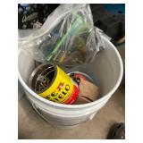 Bucket of Garage Tools Item